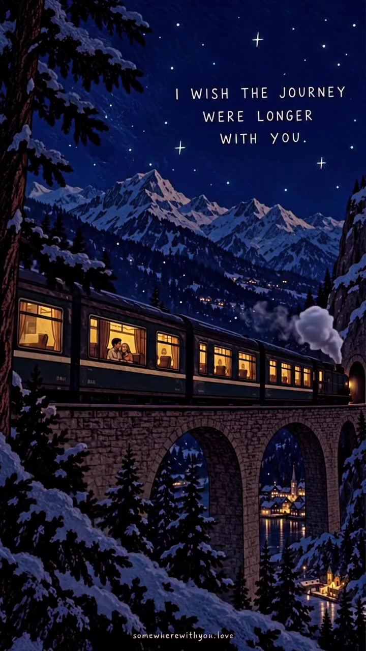 I wish the journey were longer with you